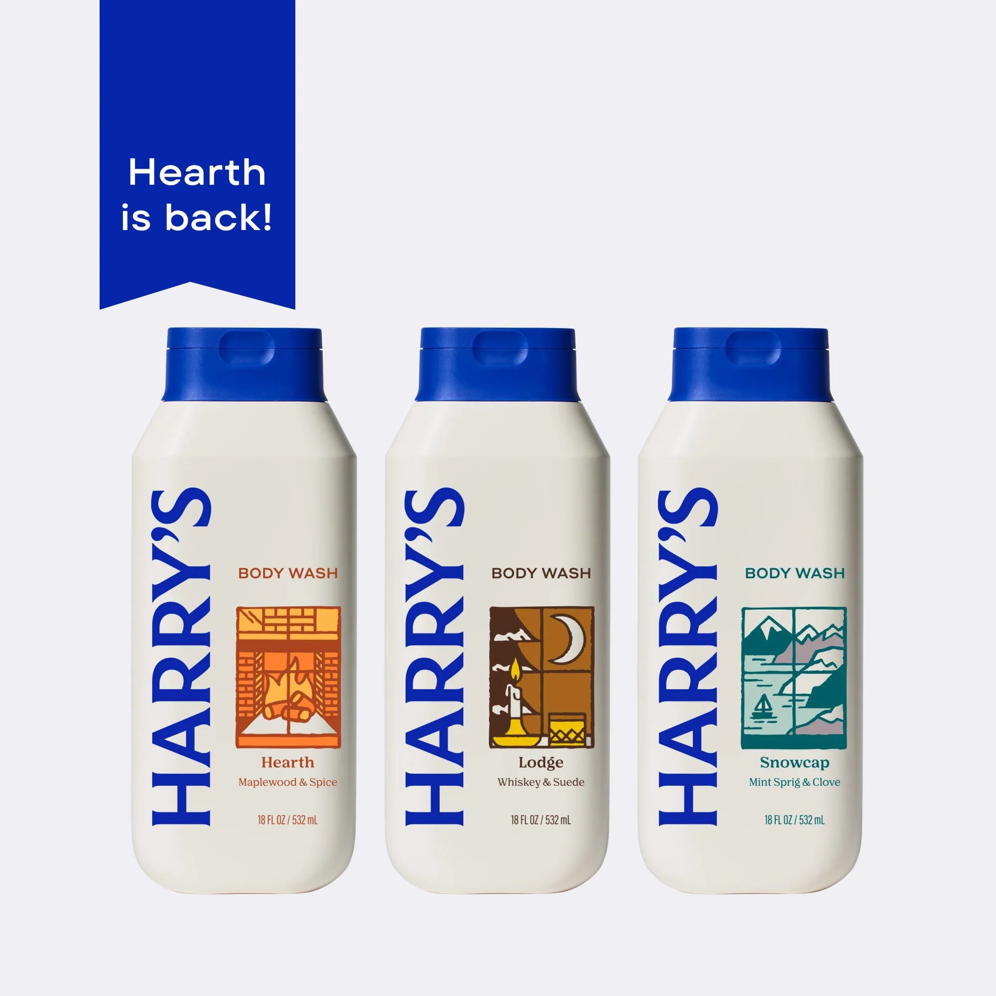 Limited Edition Snowed In Body Wash Collection